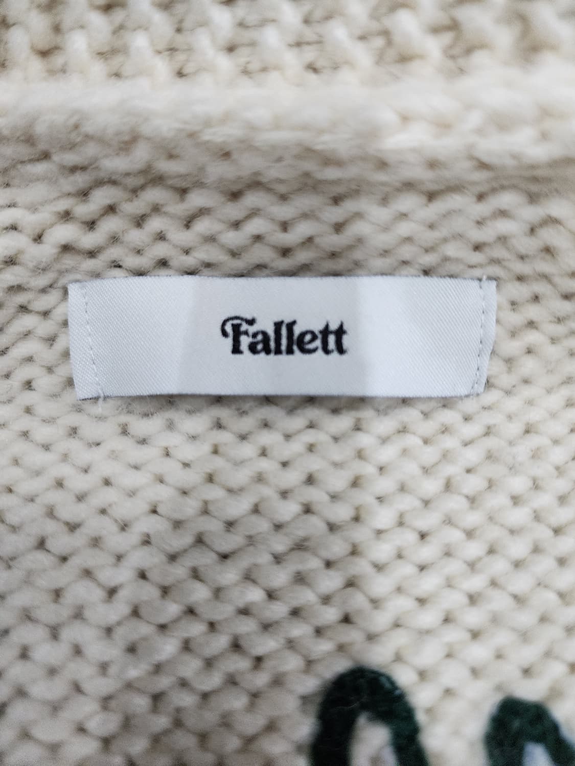 팔렛 드로잉 가든 코위찬 니트 집업 S 상품이미지6