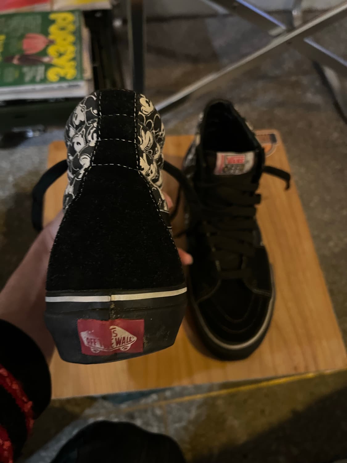 Vans 미키마우스 하이탑 상품이미지3