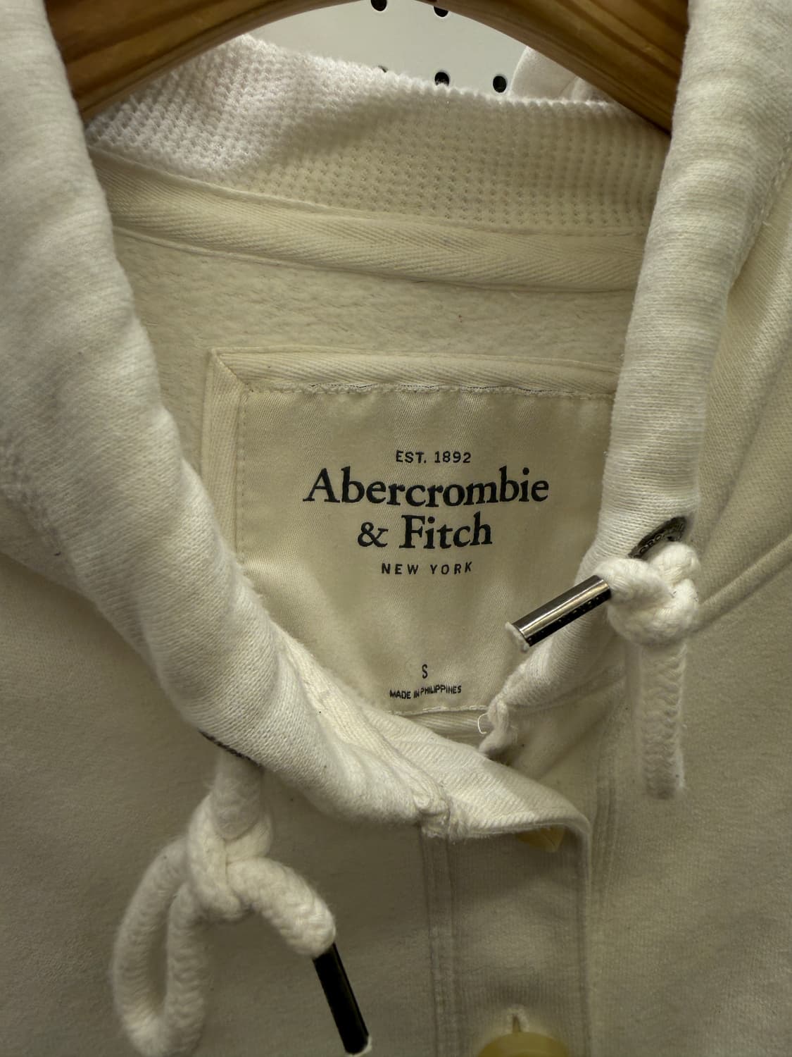 아베크롬비 무스 자수 버튼 후드 가디건 U819 상품이미지5