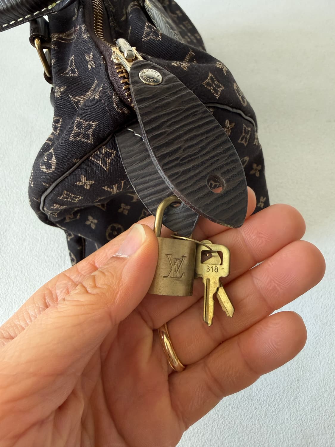 Pre owned LV 모노그램 스피디 캔버스(부틀렉 판단) 상품이미지7