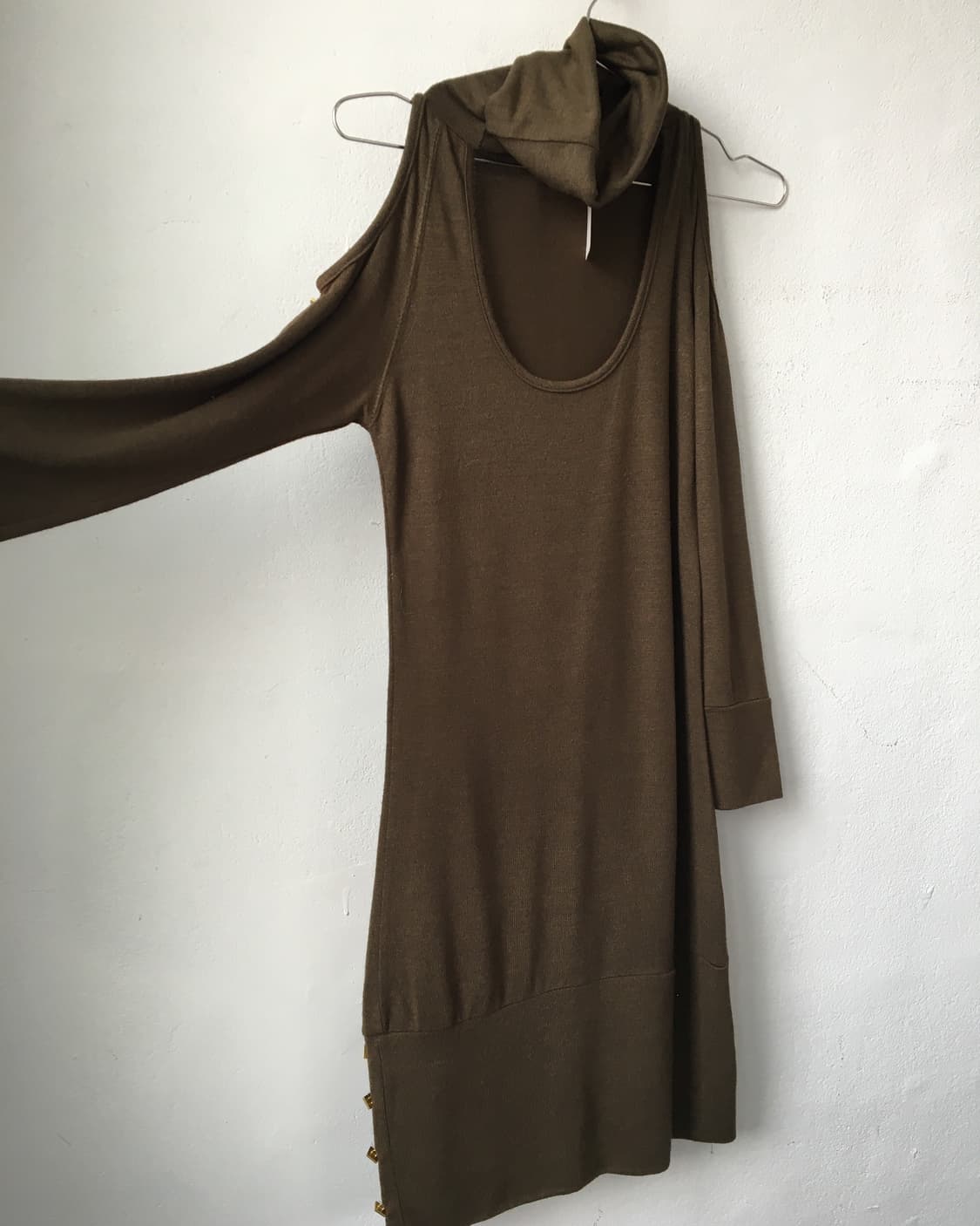 Cut off point high neck onepiece 상품이미지3