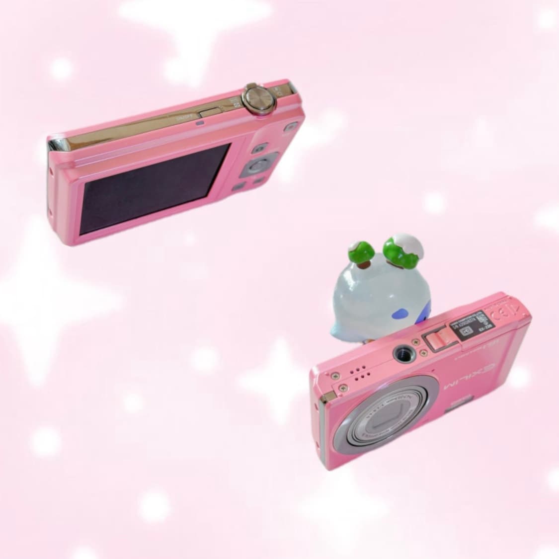 [*희귀❤️‍🔥/작례⭕️] 카시오 엑슬림 EX-Z28 핑크 디지털 카메 상품이미지3