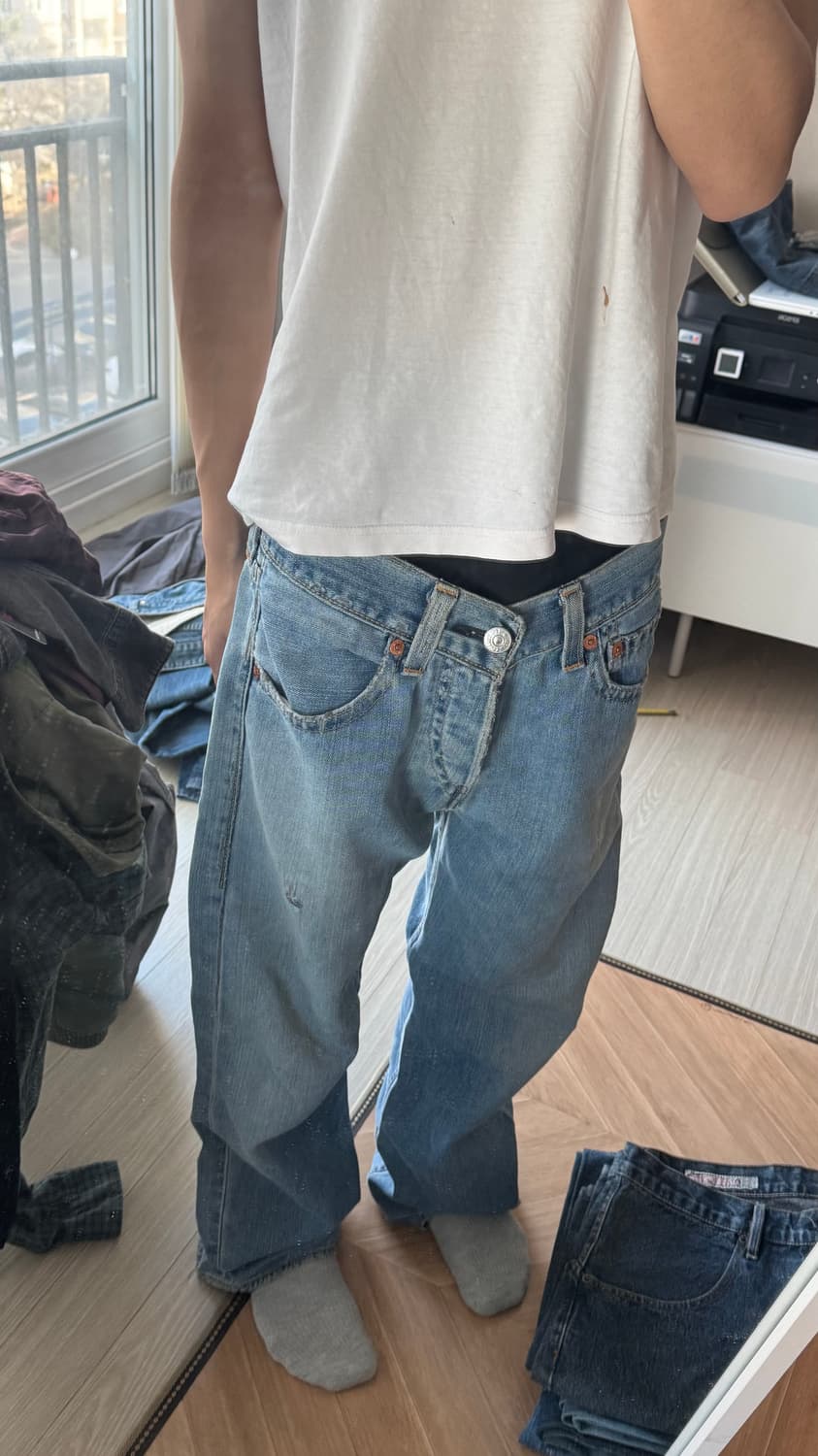 리바이스 타입1 w32 L30 블랭크탭 판매  상품이미지3