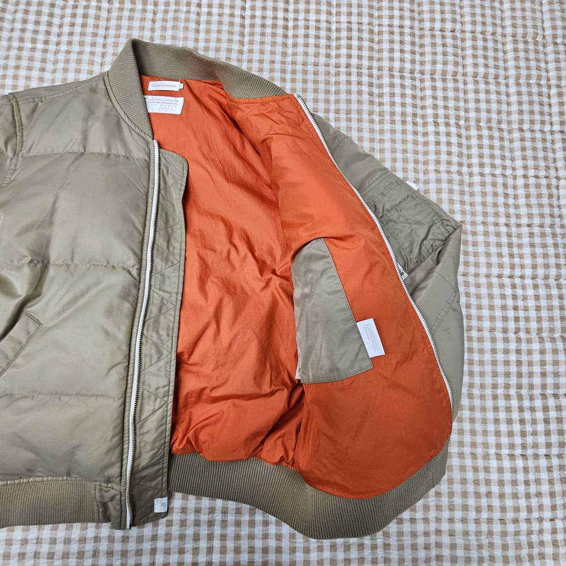 디스이즈네버댓 MA-1 오리털 점퍼 남자100 상품이미지6