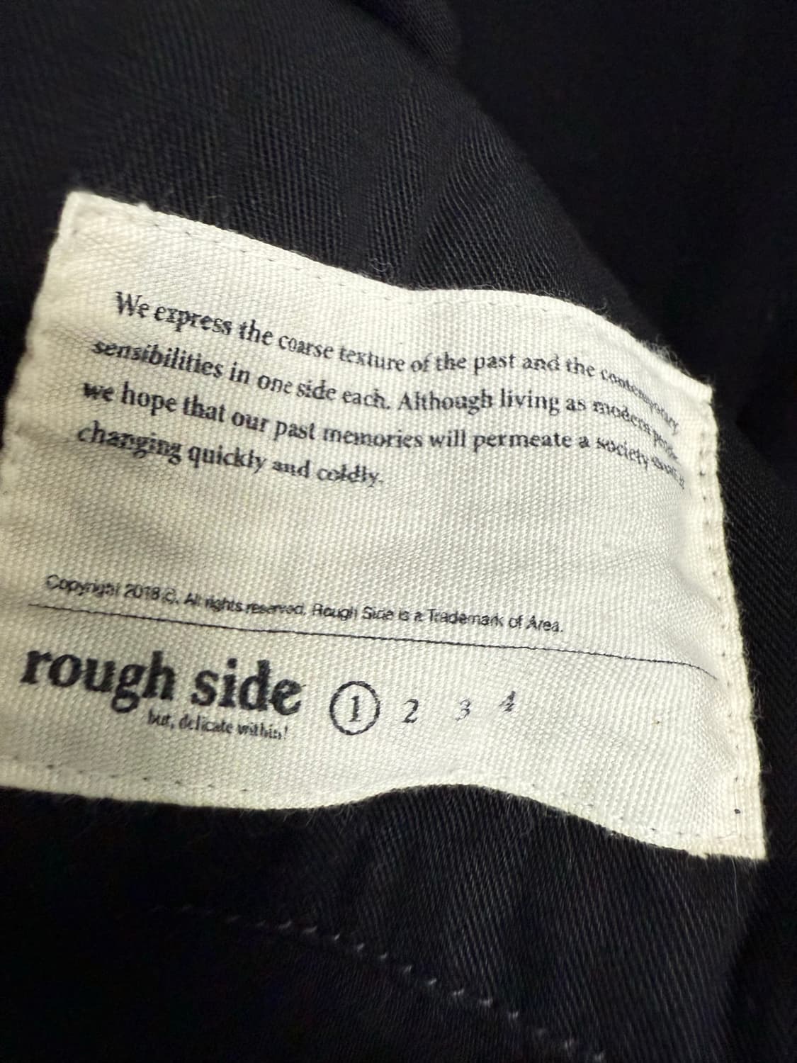 러프사이드 워커스 워크 자켓 블랙 상품이미지3