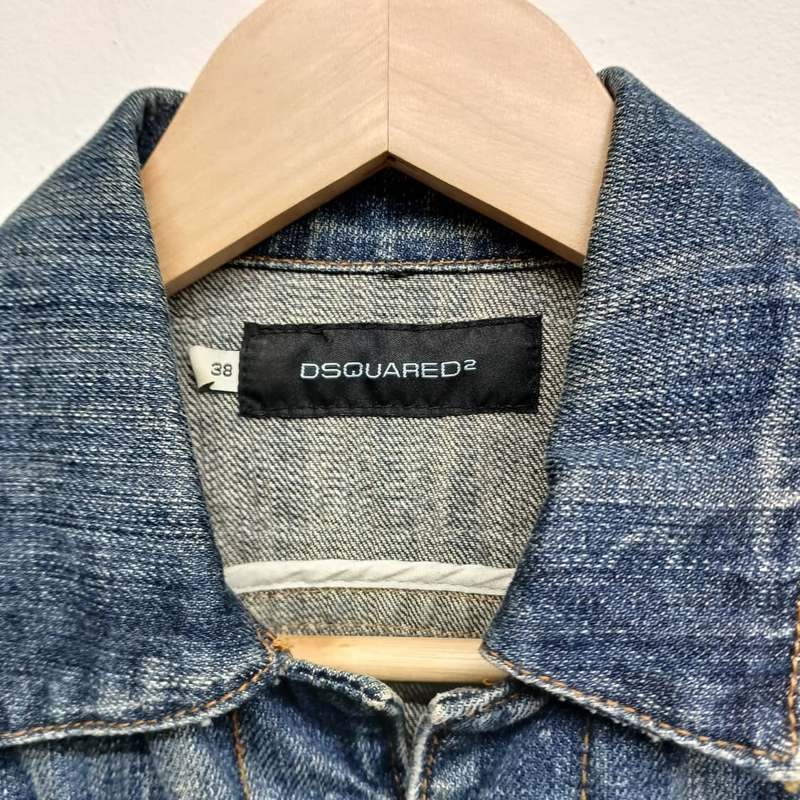 디스퀘어드2 00s 패치 데님 자켓 38 상품이미지4