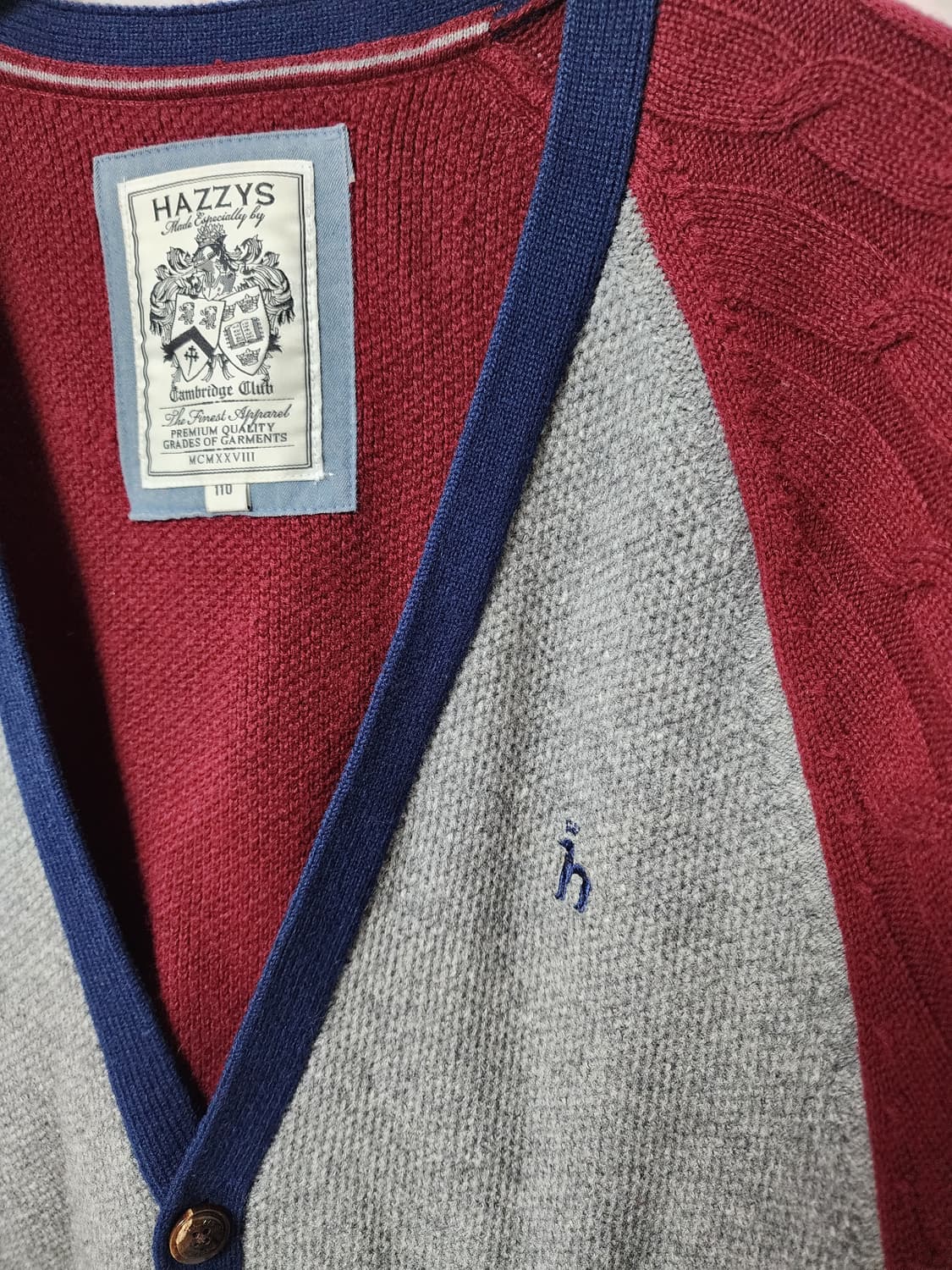 헤지스 울 니트 가디건 상품이미지5