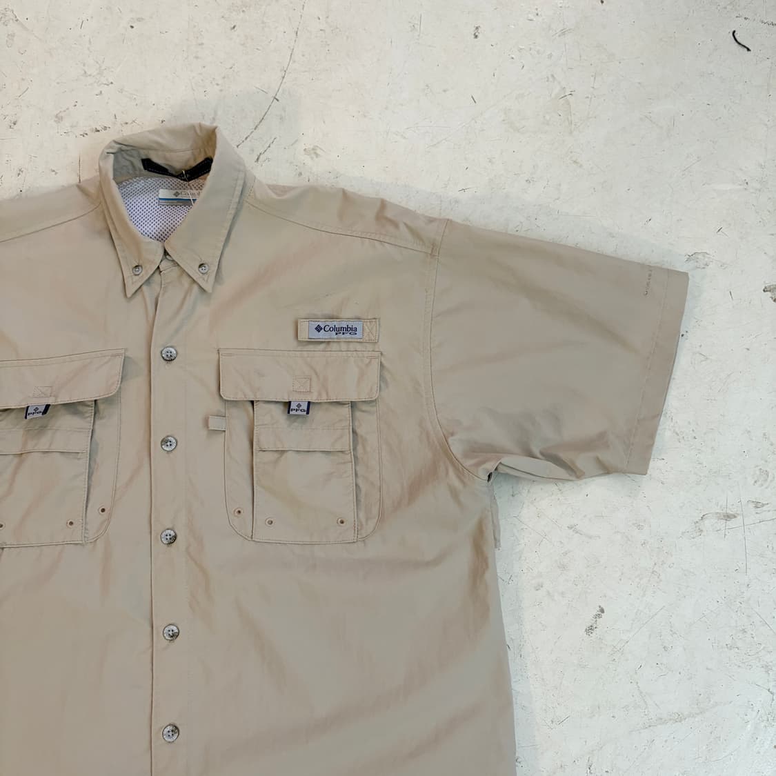 컬럼비아 PFG 빈티지 반팔셔츠 S 상품이미지2