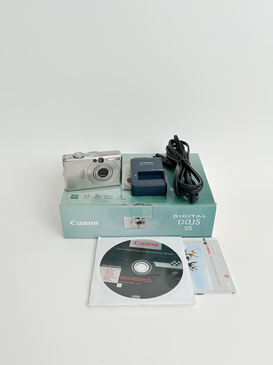 아이유디카!) 캐논 익서스 55 익시60 빈티지 디카 상품이미지2