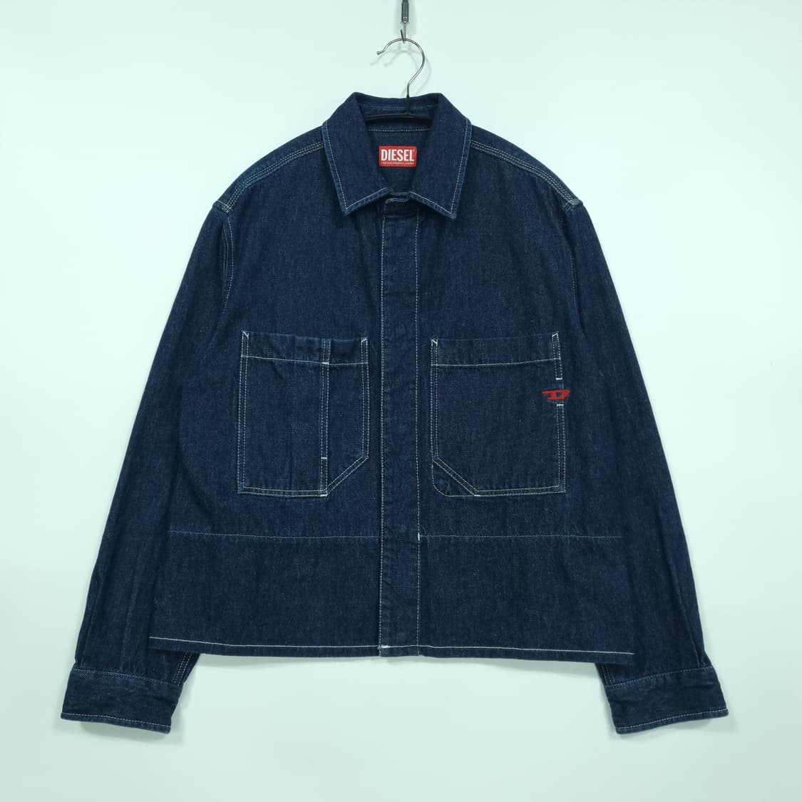 DIESEL 디젤  스티치 데님 자켓 ( 리폼 연예인 협찬 ) 상품이미지1