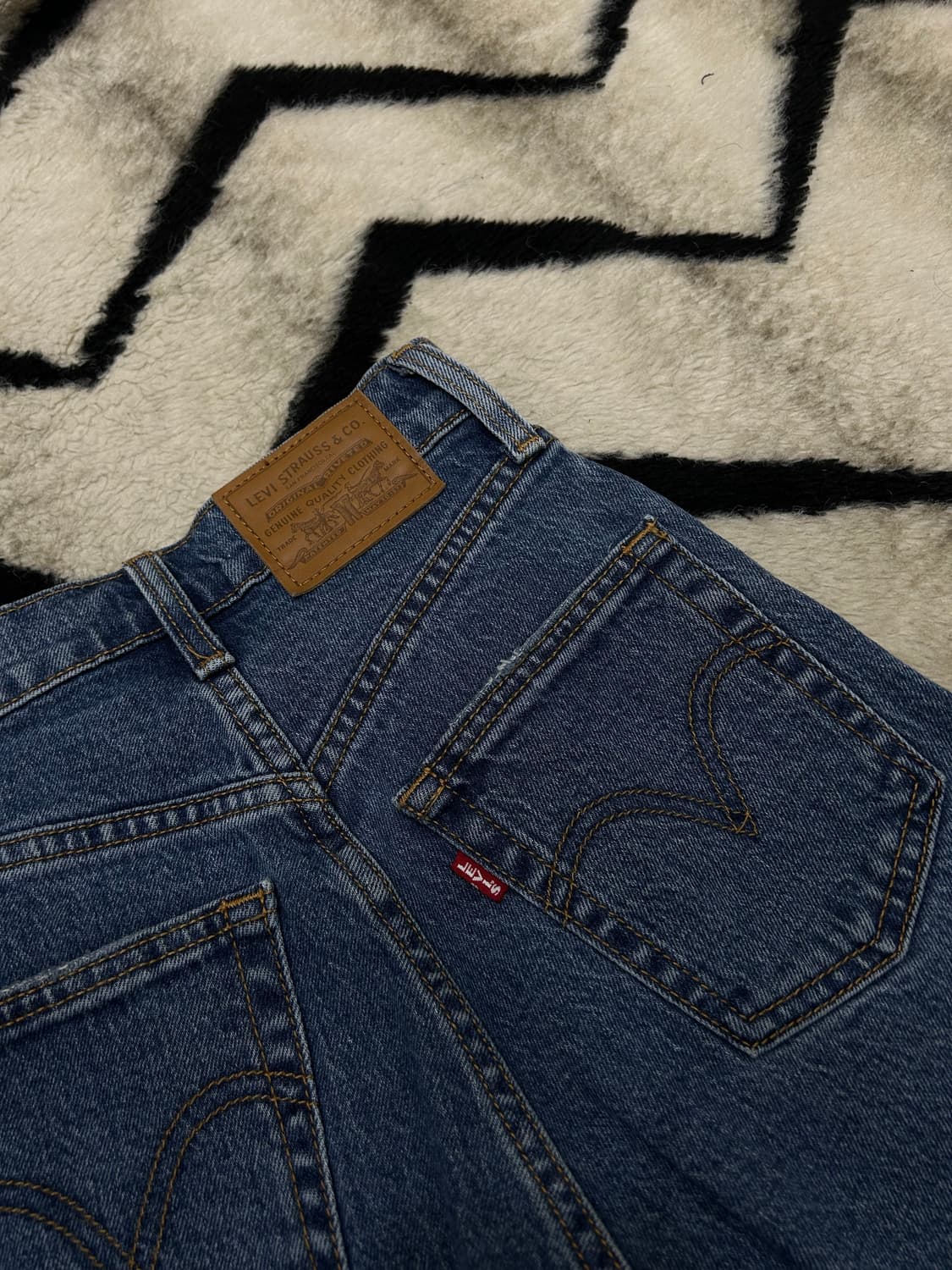 [23]리바이스 프리미엄 립케이지 와이드 데님팬츠 상품이미지1