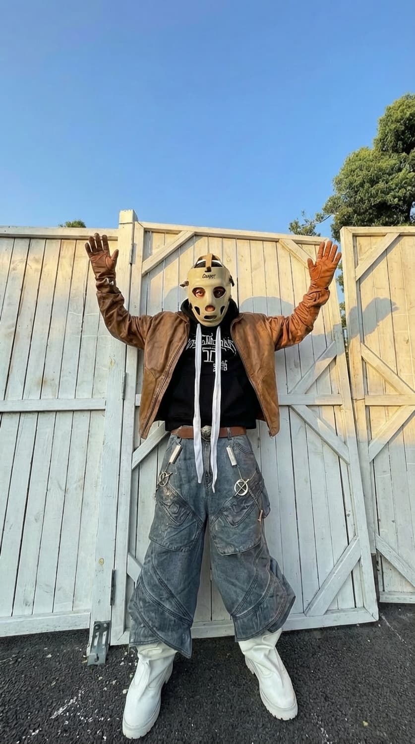 ( 희귀)조슈아자말 / cooper 빈티지 아이스하키 마스크 상품이미지2