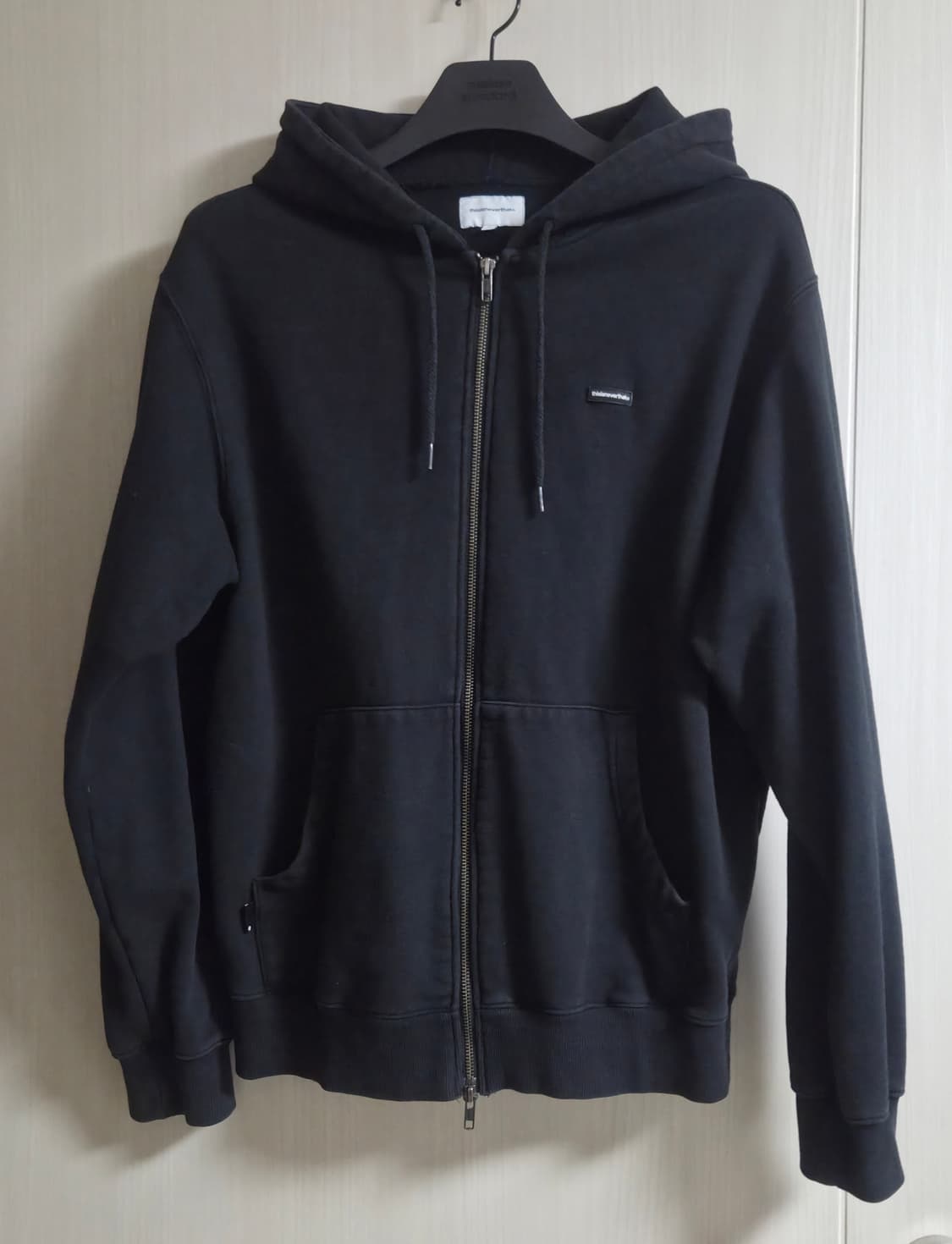 [M] 디스이즈네버댓 클래식 후드집업 블랙 상품이미지1