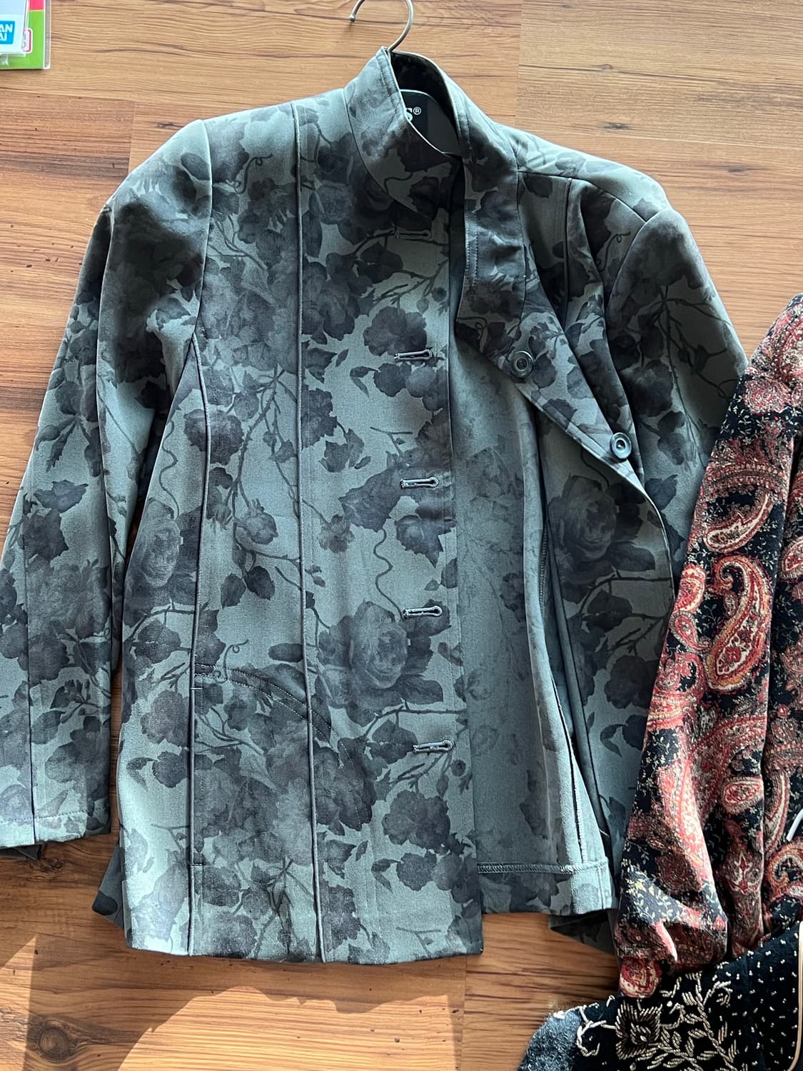 남성 빈티지 플로럴 자켓 셔츠 일괄 상품이미지2