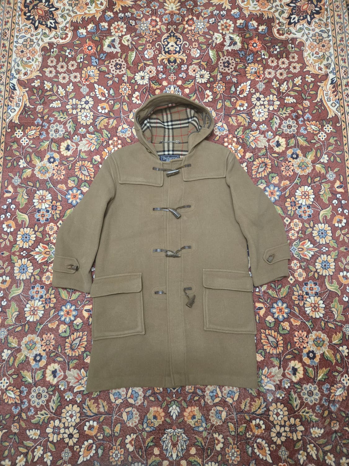 90s 오리지널 빈티지 버버리스(Burberrys) 더플코트 08reg 상품이미지1