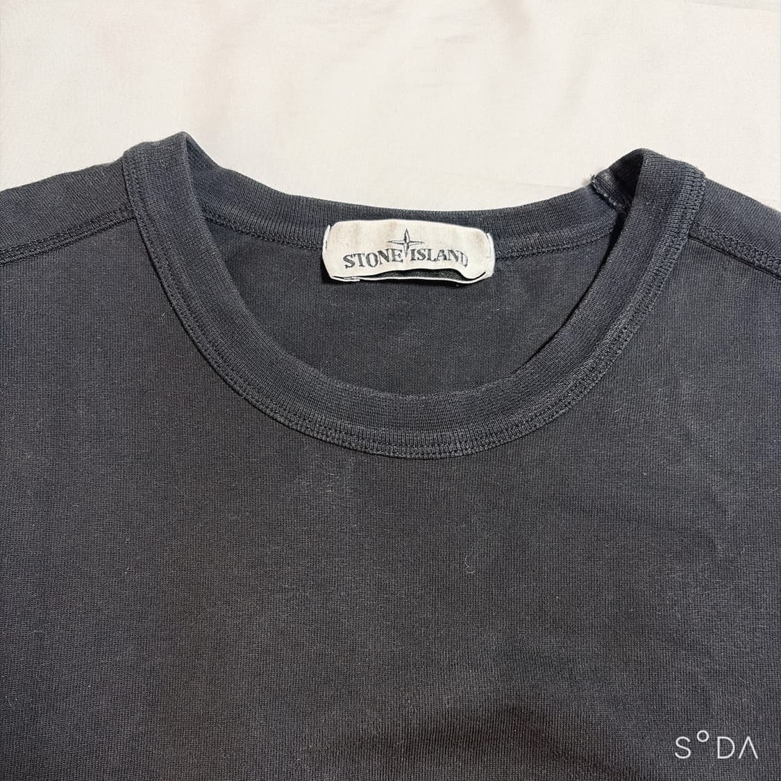 스톤아일랜드 블랙 긴팔티셔츠 (롱슬리브) L 상품이미지3