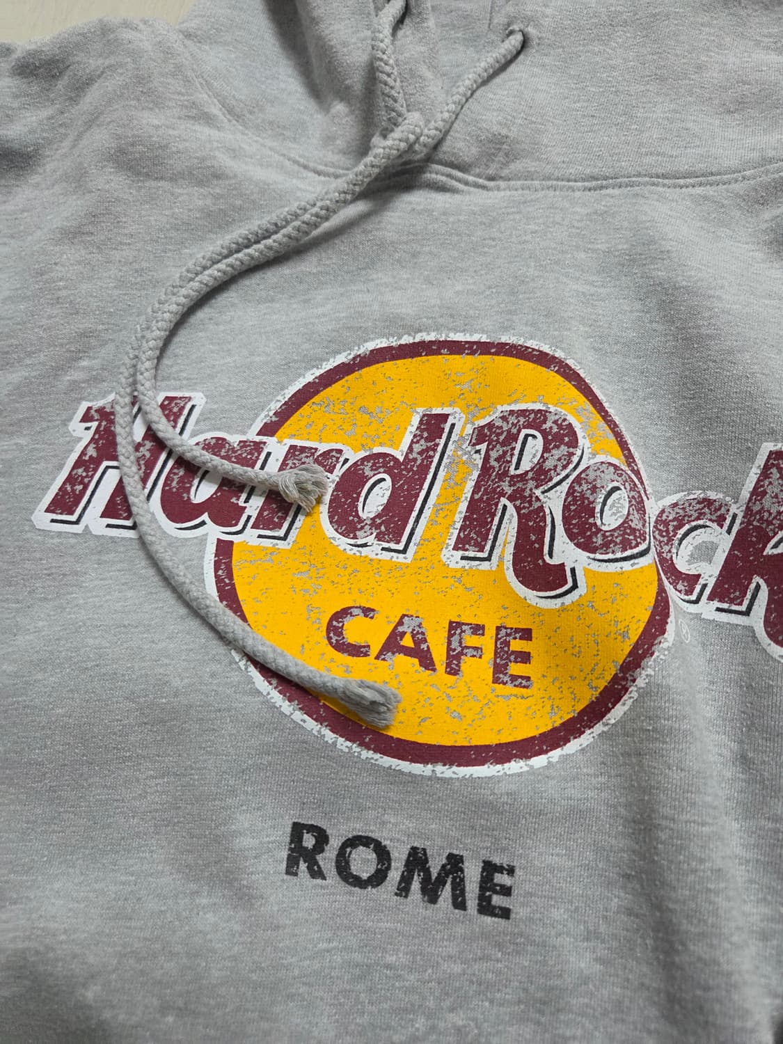 하드락 카페 후드 회색 상품이미지2