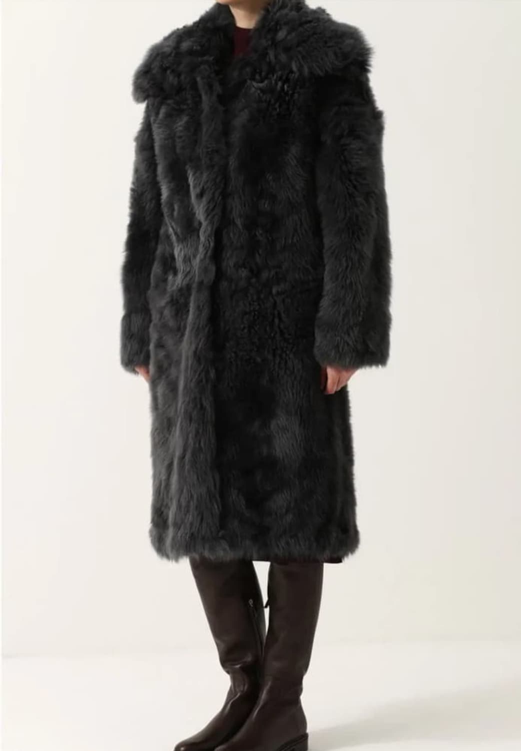 톰포드 시어링 퍼 무스탕 코트 상품이미지9