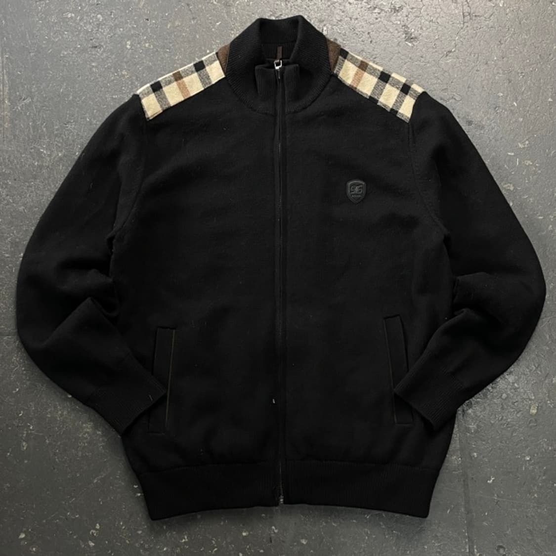 95 닥스 방풍 니트집업 상품이미지1