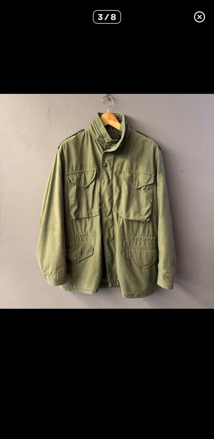 Us Army 미군 오리지널 m65 필드자켓 L-R 상품이미지2