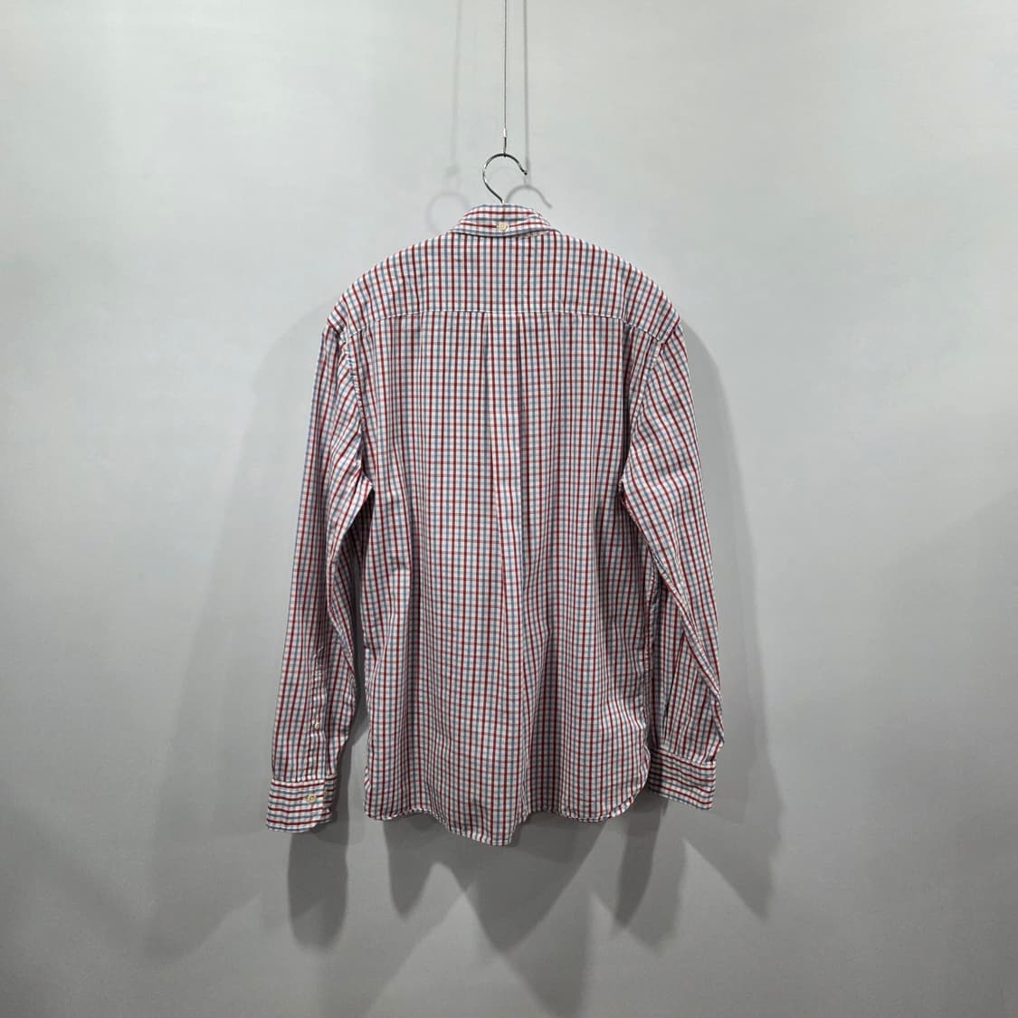 브룩스브라더스 버튼다운 체크셔츠 S 상품이미지5