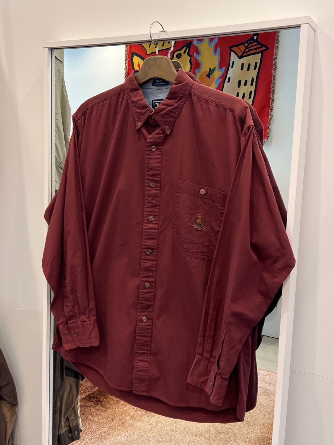90s Chaps ralph lauren 챕스 랄프로렌 코튼 셔츠 상품이미지1