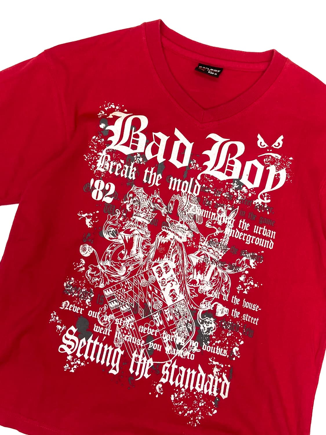 Bad boy 배드보이 프린팅 반팔 티셔츠 상품이미지5