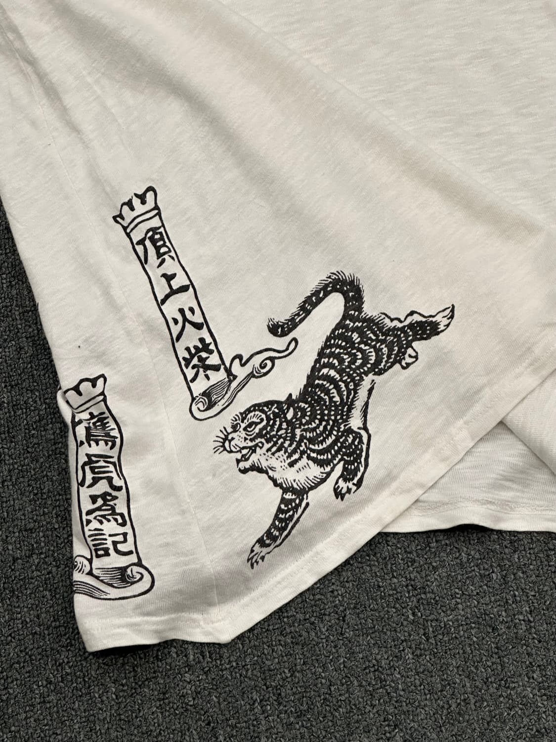 XL)Japanese vintage 올드스쿨 독수리 그래픽 반팔 상품이미지4