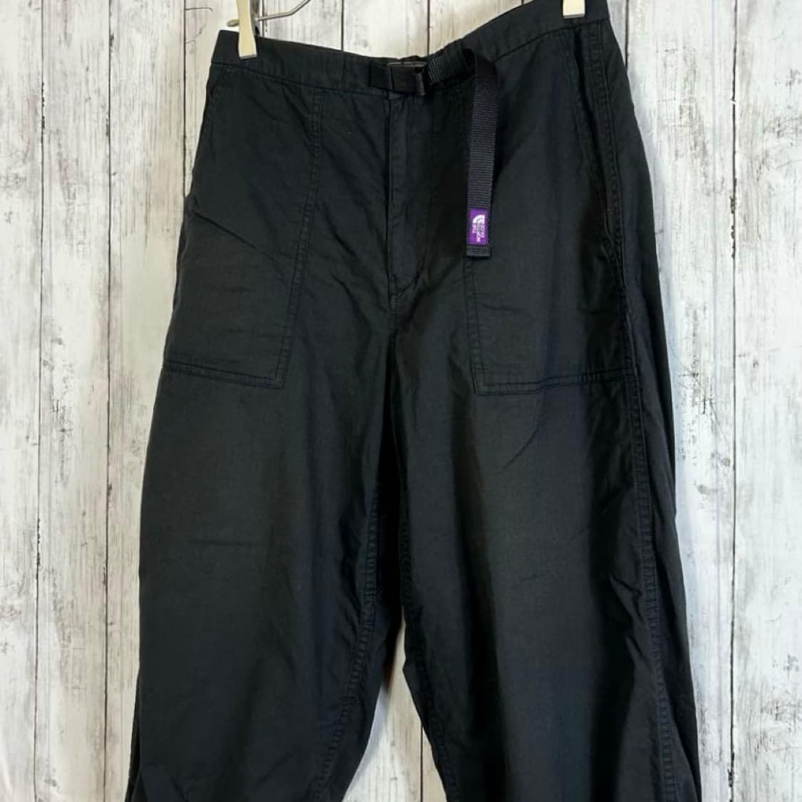 나나미카 X 노스페이스 퍼플라벨 립스탑 와이드 크롭 팬츠 상품이미지2