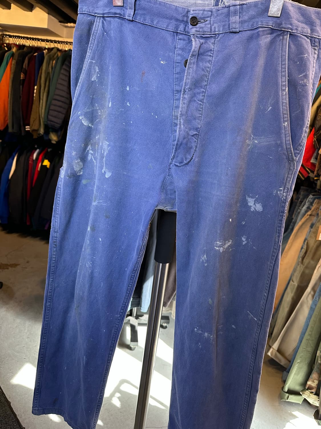 프렌치워크웨어 페인팅 프렌치 워크팬츠 상품이미지4