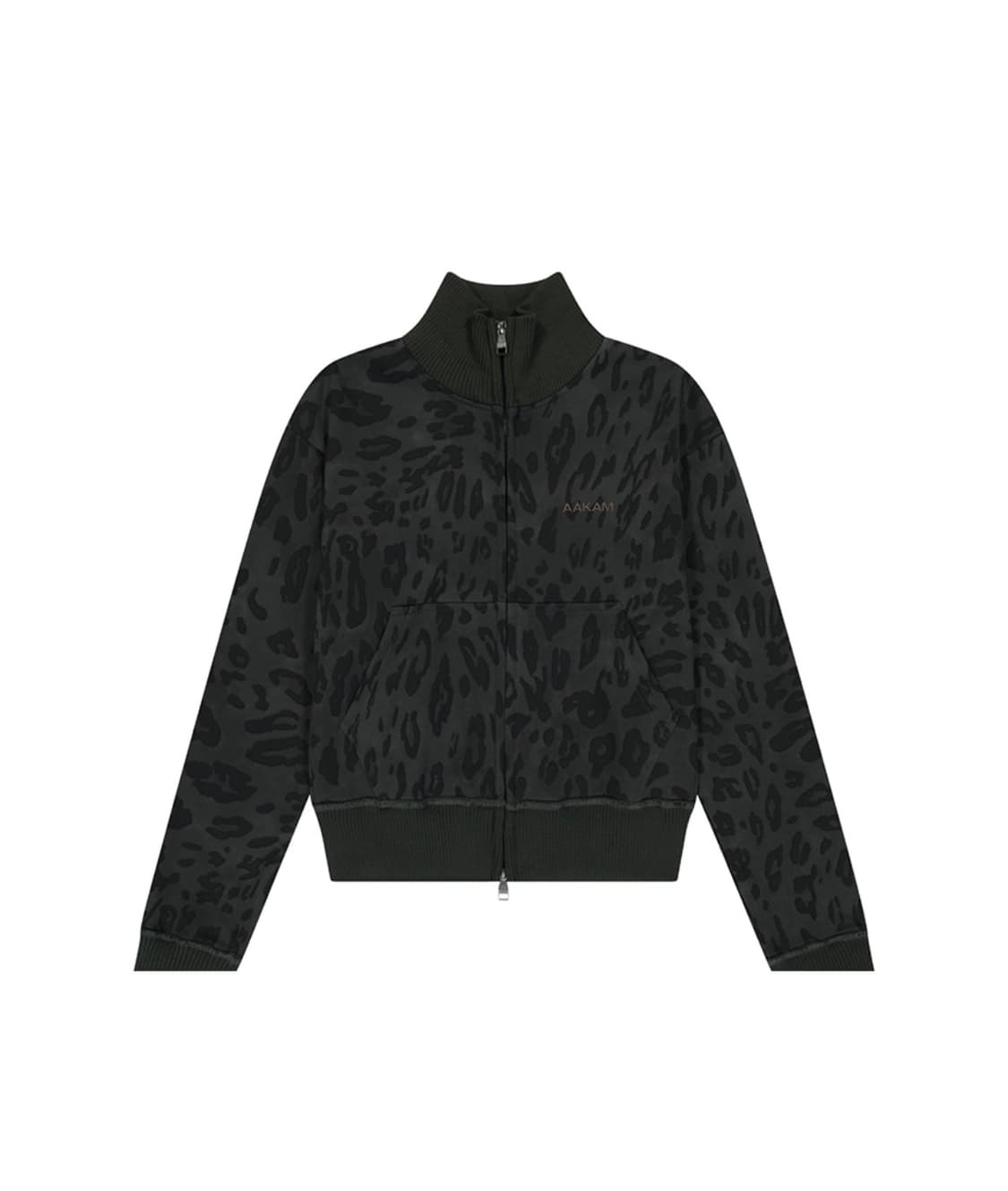 아캄 Leopard Logo Track Jacket (Black) 상품이미지2