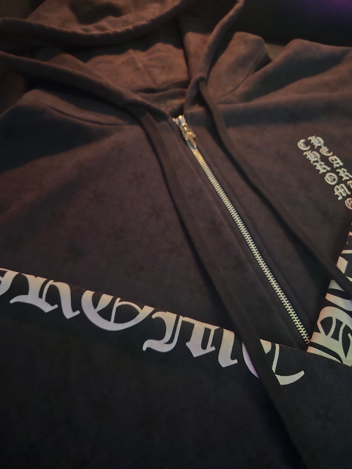 XL 크롬하츠 플러스 풀오버 모노그램 후드집업 상품이미지3