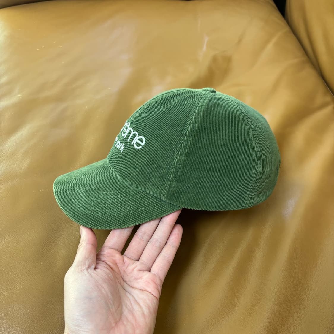 슈프림 6패널 볼캡 모자 고어텍스 그린 클래식 로고 상품이미지4