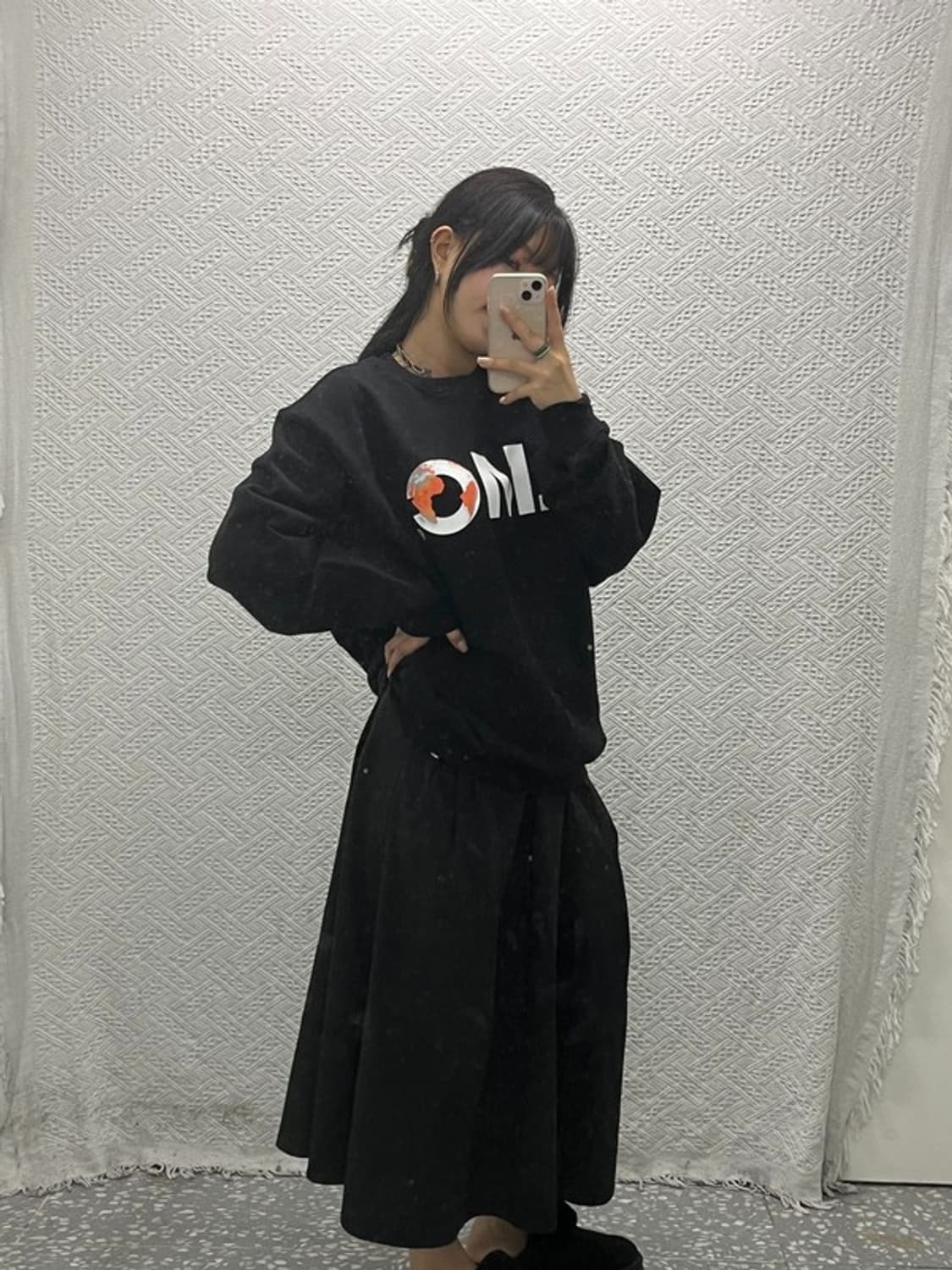 LMC 미드로고 백프린팅 맨투맨 스웻셔츠 L C06478 상품이미지2