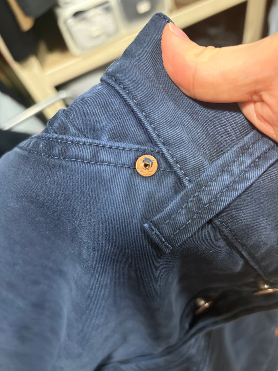 (32)드레익스 몰스킨 면바지 네이비 drakes 폴로 상품이미지8