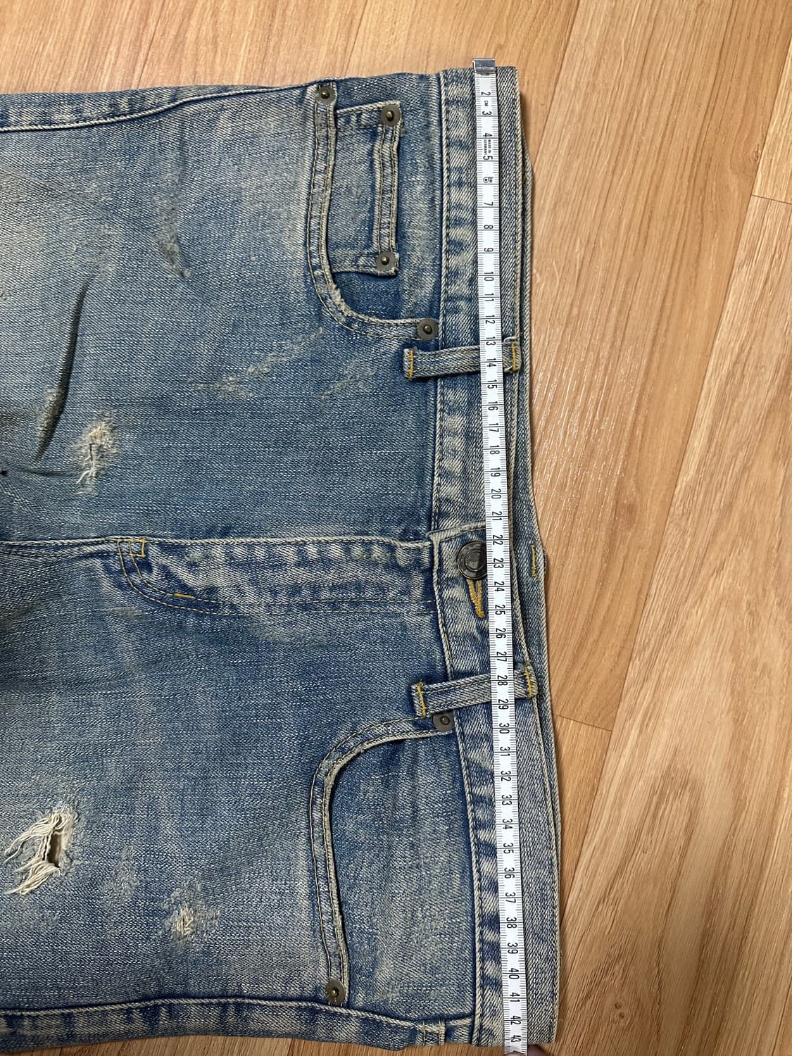 생로랑  13fw 무파진  31사이즈 상품이미지9