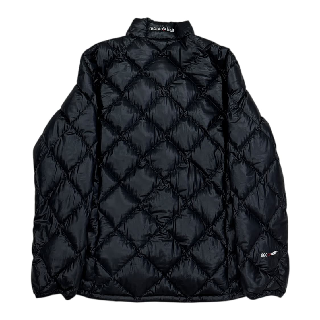 몽벨 빈티지 우먼 퍼텍스 나일론 800필 경량패딩 블랙 L 상품이미지3