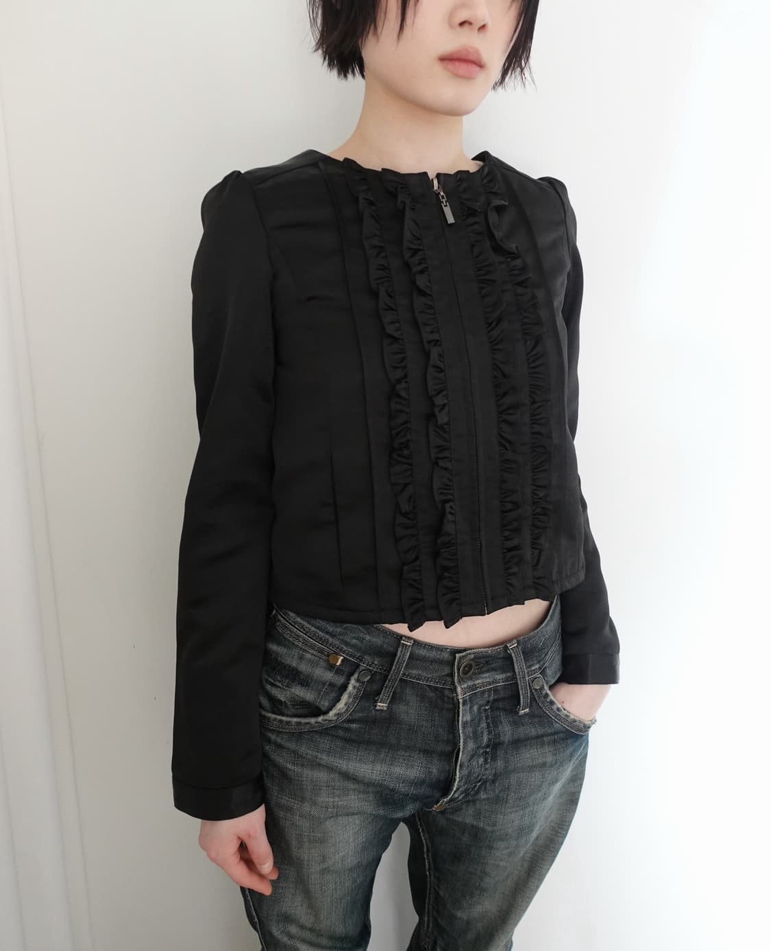 Riccimie NEW YORK frill jacket 상품이미지1