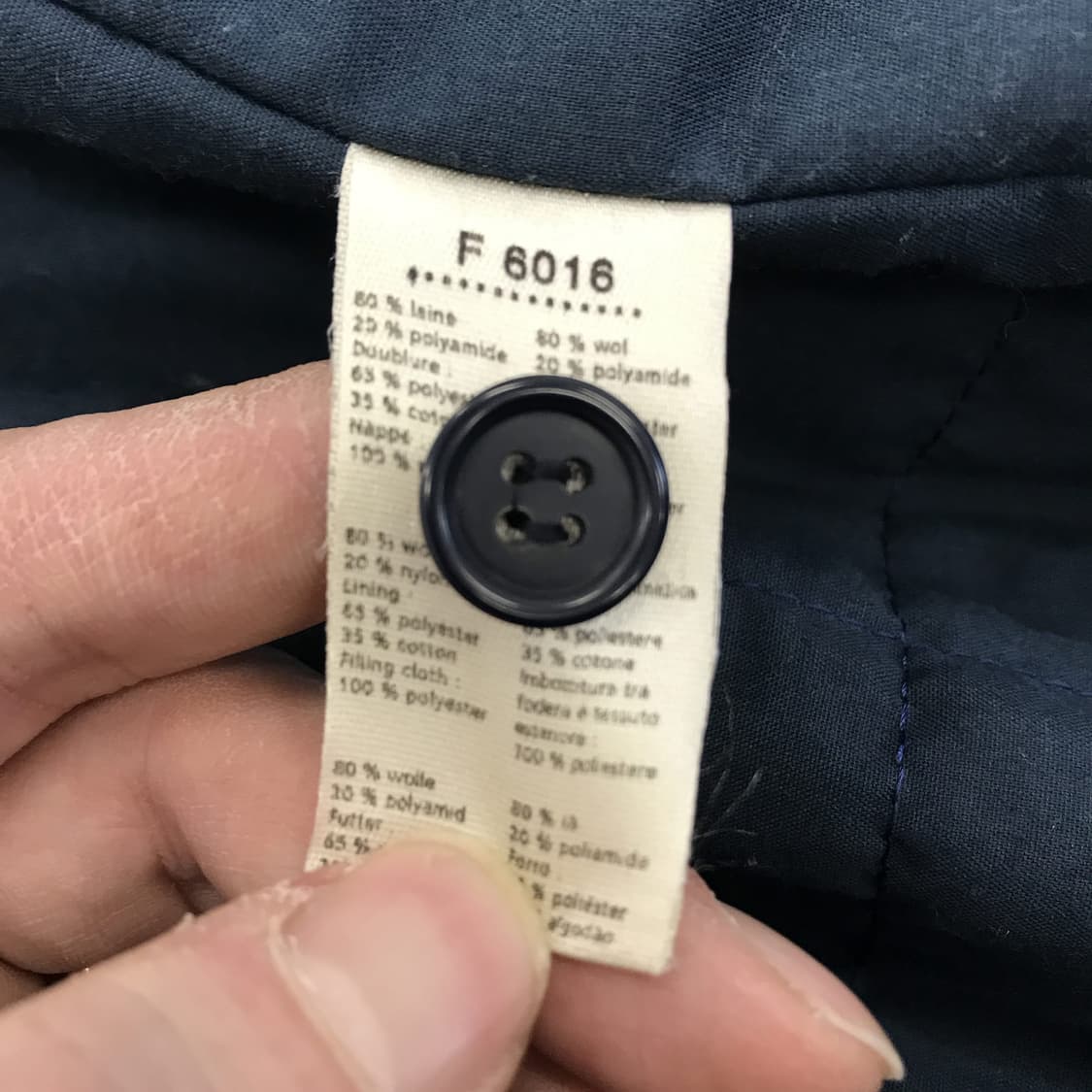 라코스테 네이비 후드코트 [100사이즈] 상품이미지6