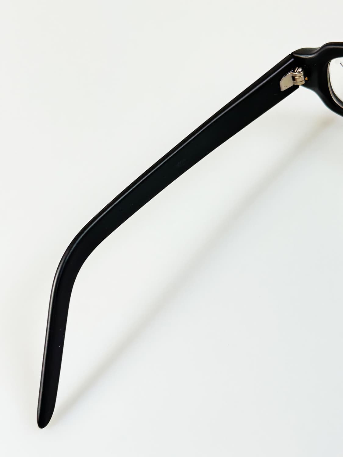 90s KICKU JAPAN 맷블랙 뿔테 스퀘어 빈티지 안경 상품이미지7