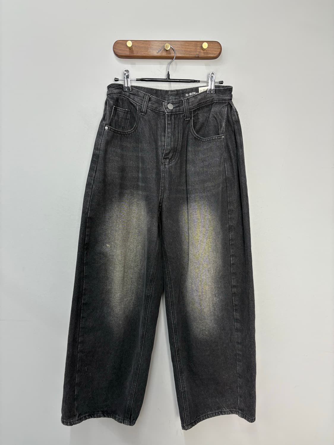 에스빈 와이드 빈티지 워싱 팬츠 A3447 상품이미지2