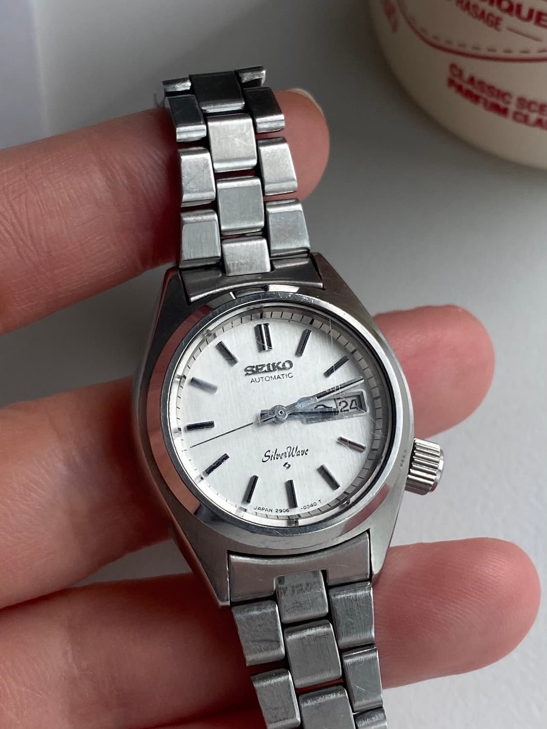 Seiko 세이코 silverwave 실버웨이브 오토매틱 데이데이트 쿼츠 상품이미지5