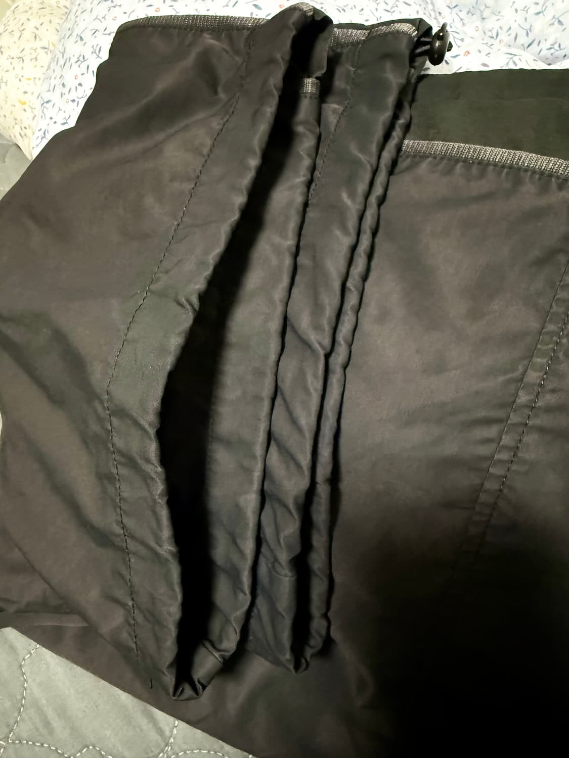 [2] 폴리테루 25ss 트랙팬츠 트리플블랙 스트링버전 판매 상품이미지2