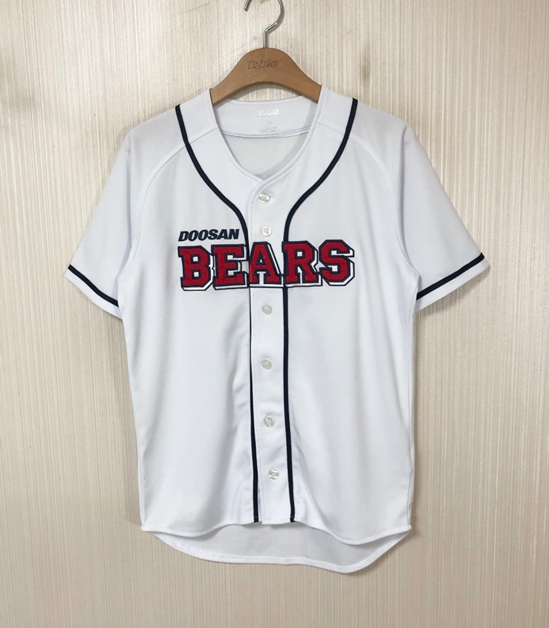 KBO 두산베어스 홈유니폼/져지 XS(85) #32 김재환 상품이미지2