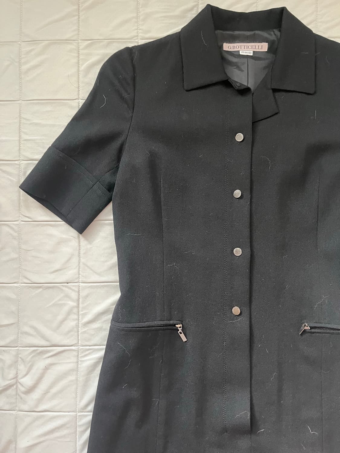 빈티지 블랙 정장 원피스 상품이미지1