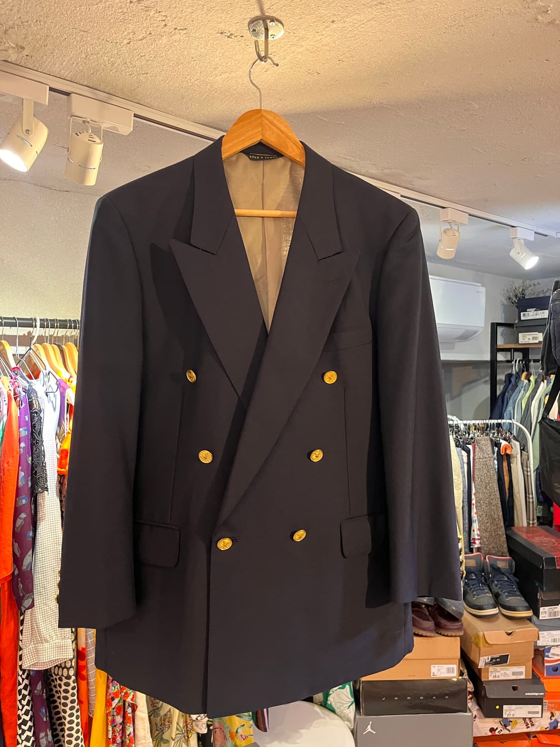 라일앤스콧 금장 더블 블레이저 (일본제) 상품이미지1