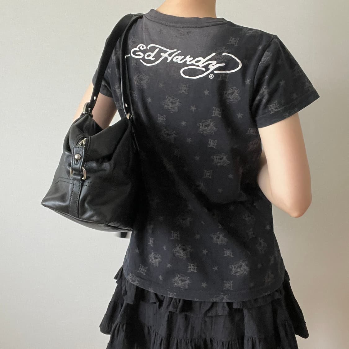  ED HARDY Flower Tatto T-shirt 상품이미지2