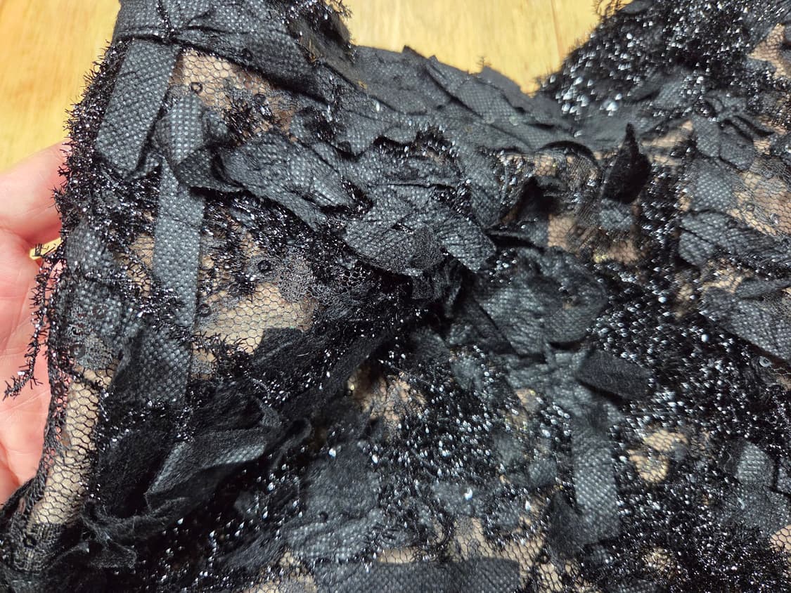 프롬엘로힘(FROM ELOHIM) 리본레이스 풀스커트 44 상품이미지7