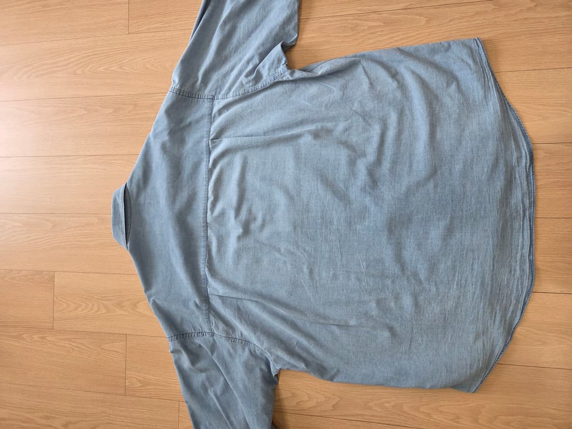 SIDOGRAS Indigo Poplin L/S Oversized Reg 상품이미지4