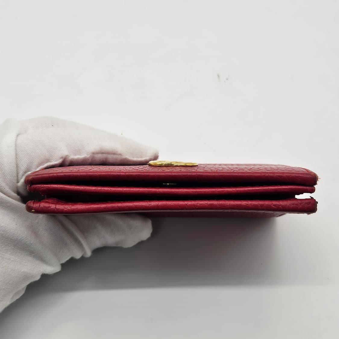정품 구찌 GG 마몽 반지갑(레드) 상품이미지5